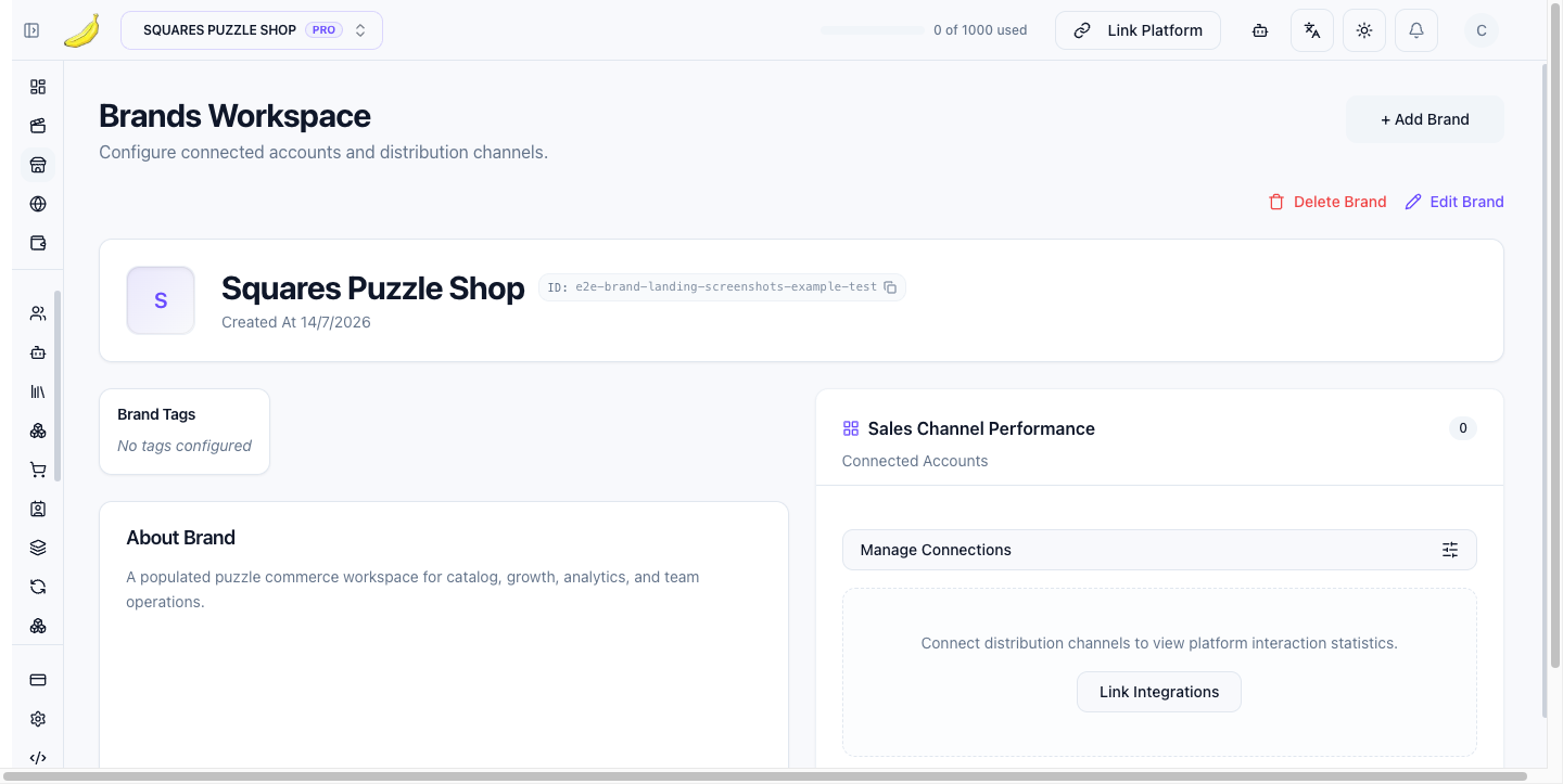 Unified Dashboard Workspace